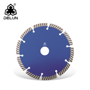 DELUN Direct Supplier Selling Well Products 125mm Segmented Tubro Saw Blade