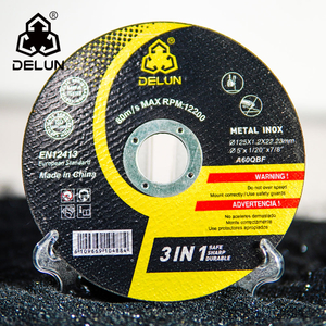 DELUN European Quality 5 Inch Steel Cuttng Disc for Angle Grinder
