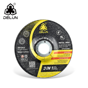 DELUN 25 Pack 5" X 7/8" Grinding Disc Stripping Wheel for Angle Grinder -Remove Paint Rust And Clean Welds Oxidation 