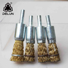 DELUN Robust Carbon Steel End Wire Brush for Paint Grinding of Mold Hardware Equipment