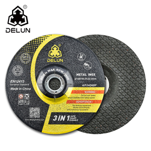 DELUN 7" 180mm Grinding Wheels Aluminum Oxide Discs for Metal 