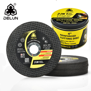 DELUN Super-long Durability 4 Inch Stainless Steel Cutting Disc for Industrial Use