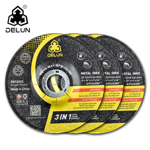  DELUN Hot Selling Ultra Fast Grinding Experience 4.5 Inch Abrasive Grinding Wheel for Shipbuilding