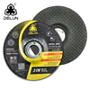  DELUN Wholesale Superior Durability 4.5inch Abrasive Reinforced 3nets Grinding Disc Wheel for Angle Grinder