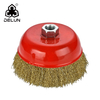 DELUN Best-selling Modity Wire Brush for Grinder 4 Inch 100mm Withcompetitive Price