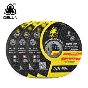 Factory High Performance Long Lifetime 4.5" Cutting Wheels with Double Net for Stainless Steel.