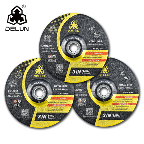 DELUN China Factory 7 Inch Grind Disc for Angle Grinder with EN12413 Standard