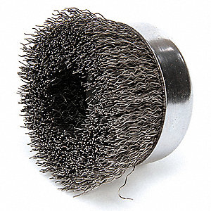 DELUN 4inch 100mm Knotted Twisted Cup Bowl Wire Brush for Grinder
