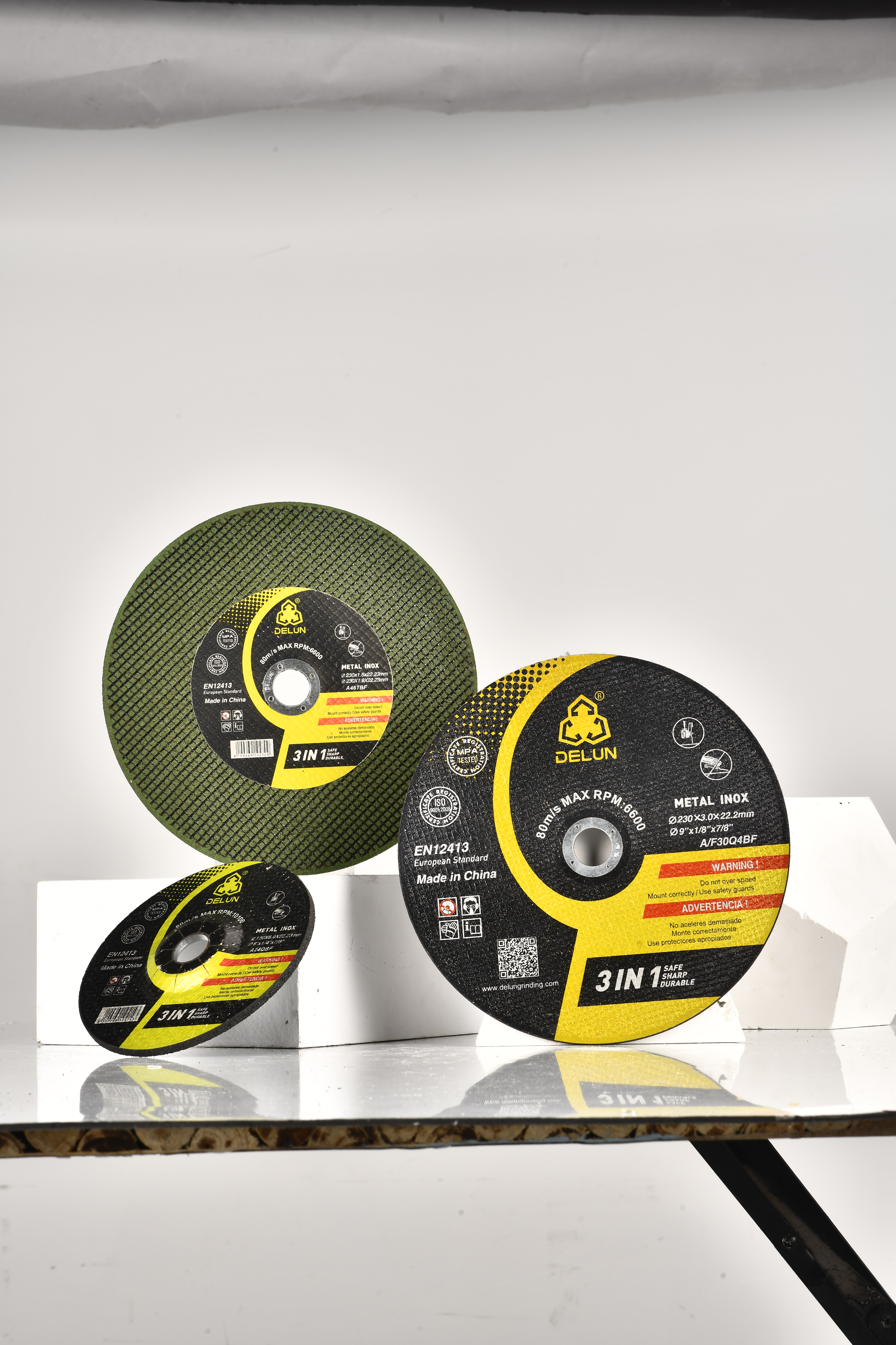 What does the abrasive product include?