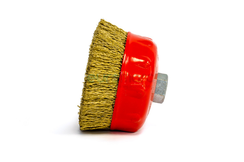 DELUN Best Quality Steel Wire Brush 100mm 4 Inch with EN12413 Standard