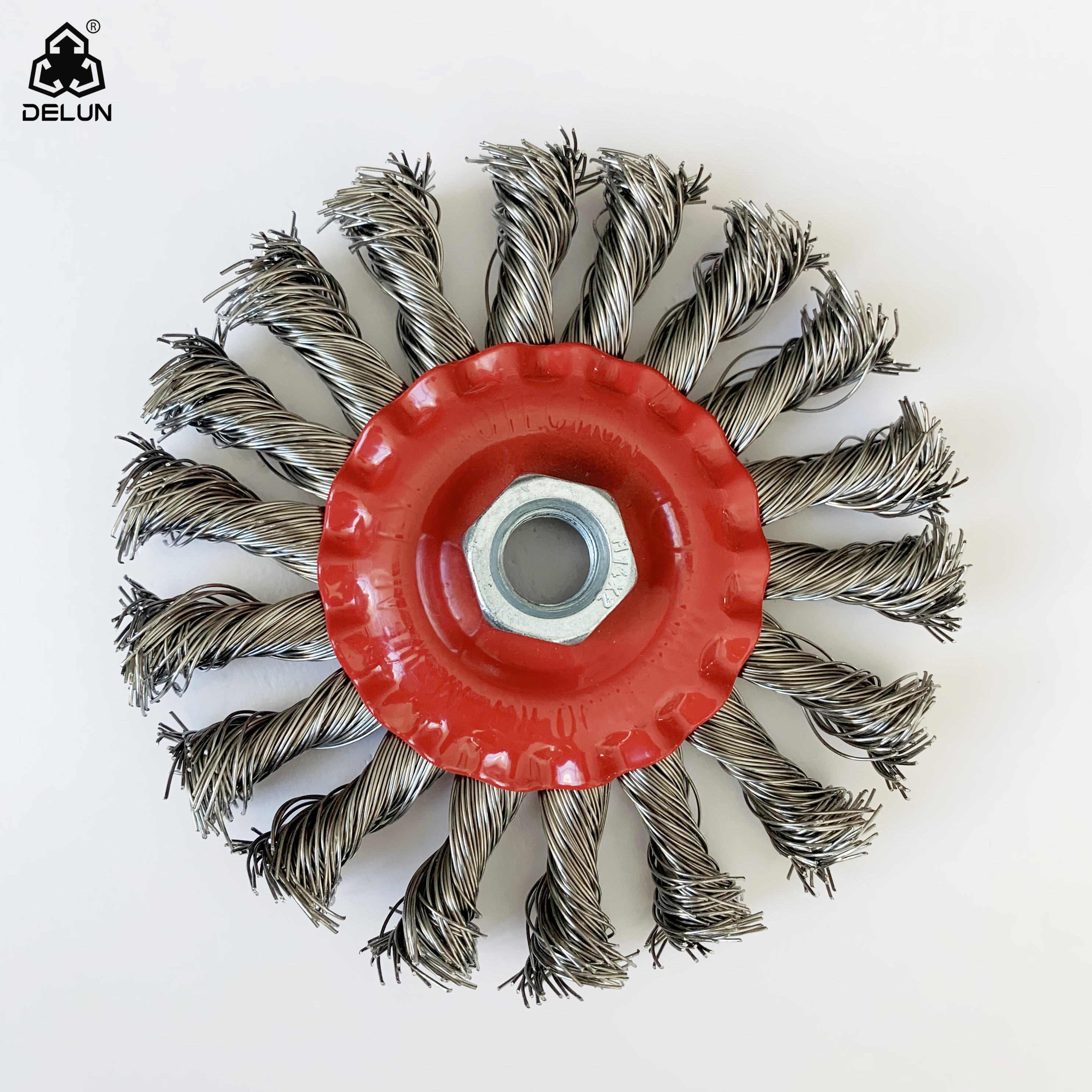 EN12413 6 Inch Kontted Wire Brush with High Quality