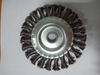 DELUN Angle Grinder 125mm Flat Twist Knot Rotary Wire Brush Wheel for Rust Removal