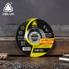 DELUN European Abrasive Supplier 4.5 inch 4''x1/4x7/8'' Steel High End Grinding Polishing Wheel
