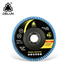 China Supplies International Quality 180 mm 40 Grit Zirconia Oxide Flap Wheel for Angle Grinder