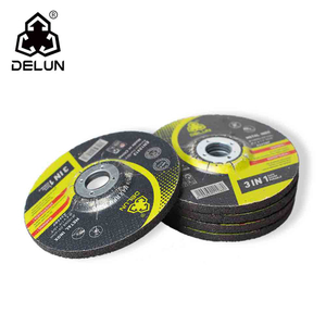 DELUN Youtube Supplier Long Duration Time 4 Inch Floor Masonry Grinding Disc Valuation Ruling for Metal Cleaning