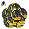 DELUN China Supplier High Performance 4.5 inch 115mm Abrasive Cutting Disc for Stainless Steel Factory Direct Sale 