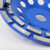 DELUN Long Lasting 4.5inch Diamond Cup Wheels for Concrete Epoxy Paint Mastic Grinding - 5/8"-11 Arbor