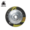  DELUN Heavy Stock Removal 4.5"X 1/4" Self-sharpening Zirconia Type 27 Grinding Wheel with 5/8"-11 Nut