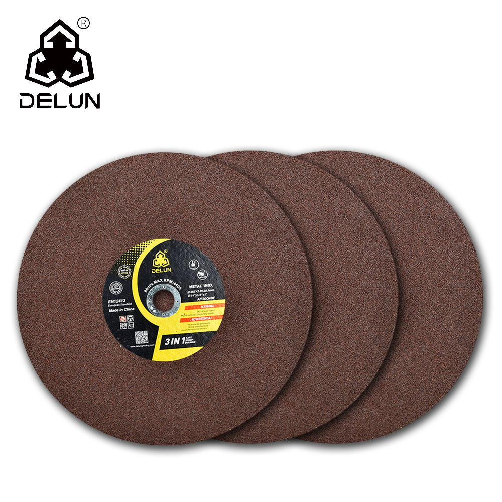 DELUN China Supplier Best Price 14 inch 355 mm Thinnest Aluminum Cut Off Wheel For Stainless Steel