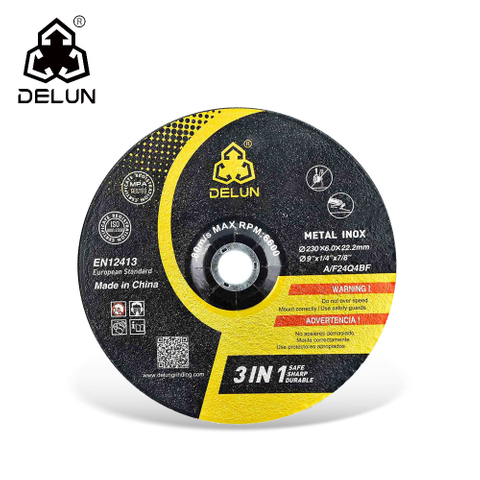 DELUN High Quality 80 Grit 10pack Metal Grinding Disc Wholesale Austrlia for General Fabrication