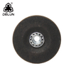  DELUN AMAZON Supplier Strong Resin Bond 4.5" X 1/4" Zirconia Aluminum Type 27 Grinding Wheel With Nut