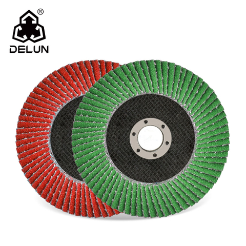 DELUN China Supplier Long Duration Time 4 1/2 X 7/8 Flap Disc 