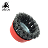 DELUN China Factory Supplier of 2.5 Inch twisted cup brush with Outstanding Performance