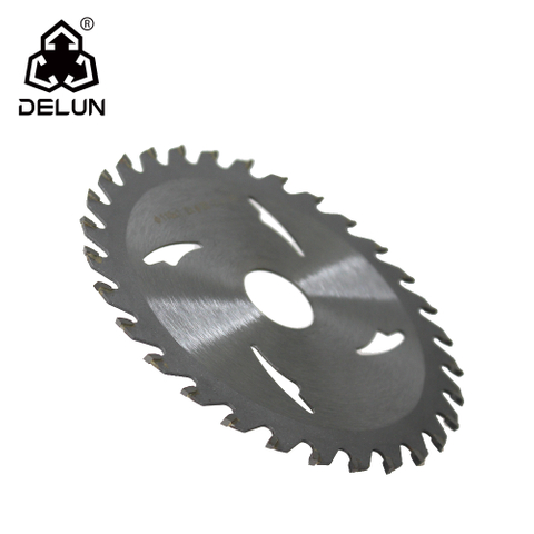 DELUN TCT Saw Blade with 5/8" Arbor Circular Saw Blades for Cutting Plastic Aluminum Non-Ferrous Metals Fiberglass