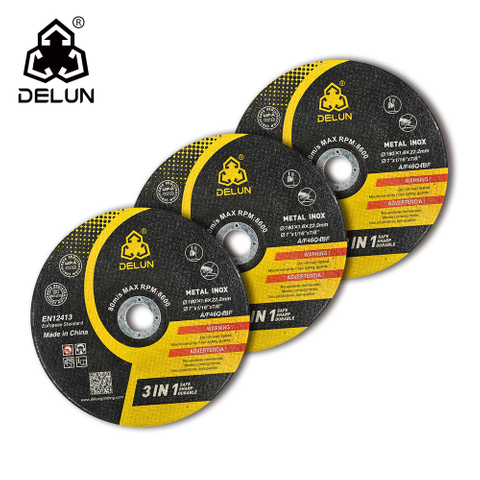 DELUN 7Inch Aluminum Oxide Cutting Disc Super-long Durability