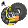 DELUN China Suppliers 5 Inch 125mm Attractive Price New T 27 Metal Grinding Disc for Polishing Steel And Rust Removal 