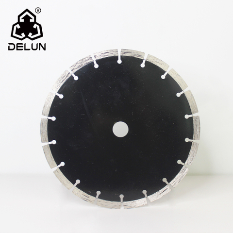 DELUN Pro Porcelain Saw Blade 4-1/2" Hard Tile Cutting Tool with Thin Kerf Cutting Edge & 7/8" - 20mm 