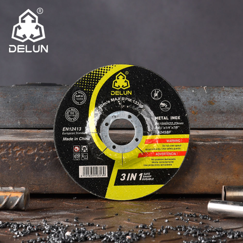  DELUN AMAZON Supplier Type 27 4.5 Inch Grinding Wheels of General-purpose Intended for Rough Grinding on Molding