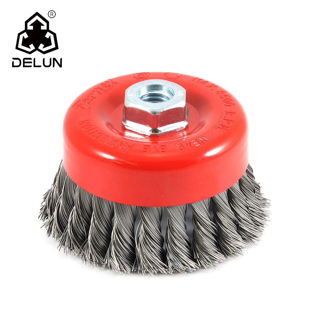 DELUN Grinder Stainless Steel Wire Cup Brush Selling Well Products Source Factory Wholesale from China manufacturer Delun Grinding Tools