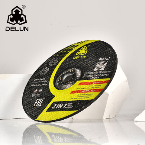 DELUN China Supplier High Quality 9 Inch 230 Mm Aluminum Oxide Disc De Corte Banco Do Brasil