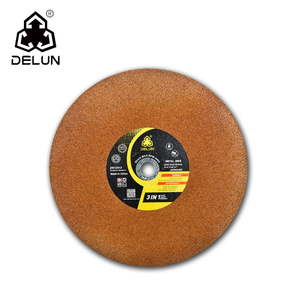 DELUN Factory Direct Sale Thin Sharp 14 inch 355 mm Cutting Disc Grinding Wheel Abrasive Tools for Stainless Steel