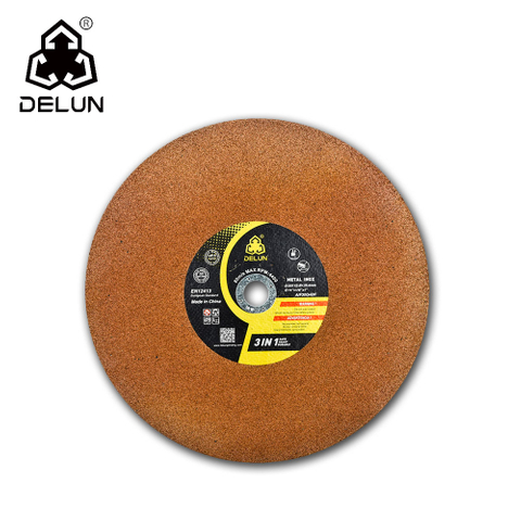 DELUN Factory Direct Sale Thin Sharp 14 inch 355 mm Cutting Disc Grinding Wheel Abrasive Tools for Stainless Steel