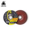 DELUN 4" Aluminum Oxide Double Nets Grinding Disc, 4"x 1/4"x 5/8-25 Pack for Angle Grinders