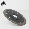 DELUN 7 inch Segmented Diamond Saw Blade Dry or Wet Cutting General Purpose for Concrete Stone Brick