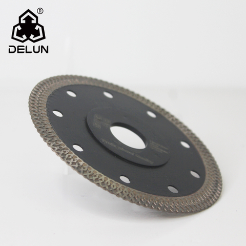 DELUN 5 Inch Diamond cutting wheel Blade for Angle Grinder Cutting Stone Marble Granite Turbo Diamond Saw Blades