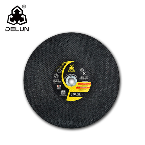 DELUN China Factory Hot Sales 355 Mm 14 Inch Aluminum Oxide Disco De Corte Fino Para Porcelanato