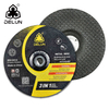 DELUN Reinforced Metal Biter Ceramic Grinding Disc Wheel Vitrified 9Inch 230x6.0x22.23mm