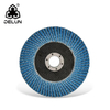 China Supplies High Quality 180 mm P100 Grit Zirconia Oxide Rust Flap Wheel for Sander Machine