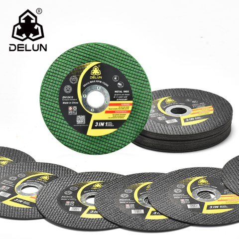 DELUN Thin 4 Inch Stainless Steel Cutting Disc Abrasive Cutting Disc 