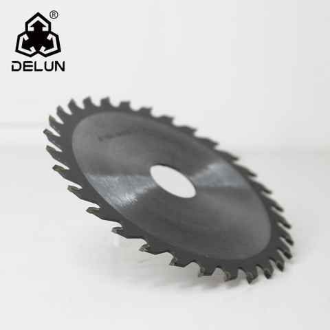DELUN 4-1/2" 24T Arbor Circular Saw Blade for Cutting Wood, Plastic and Wood Composite with 5/8" Arbor 