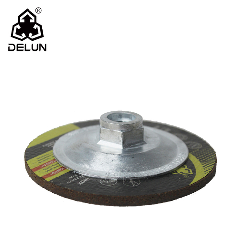 DELUN Grinding Discs Wheel 4 Inch for Angle Grinder Clean And Remove Paint Coating Rust Welds Oxidation (4" X 5/8")