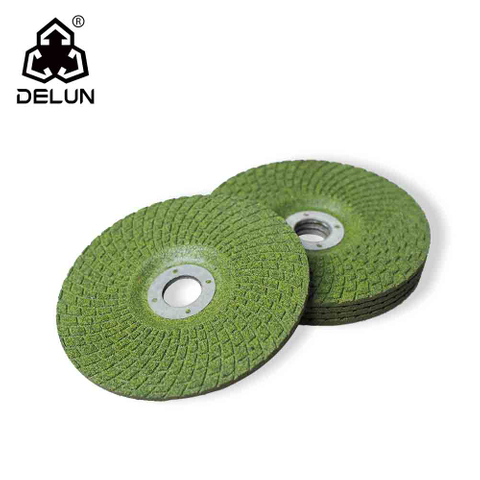 DELUN T27 Ultra Fast 115 Depressed-Center Welding Consumables Flexible Grinding Disc For Glass