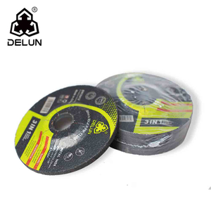  DELUN High Precision 6mm Grinding Disc Wheel 4.5 Inch Super-long Durability for Welding Polishing