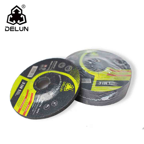  DELUN High Precision 6mm Grinding Disc Wheel 4.5 Inch Super-long Durability for Welding Polishing