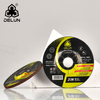 DELUN China Manufacturer International Standard Durable Using 4.5 inch 115mm Grinding Wheel for Metal Polishing with MPA and ISO9001
