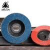 DELUN 6inch Factory Direct Calcined Aluminum Oxide Flap Disc for Stone And Metal